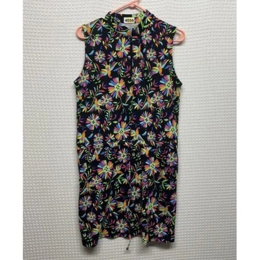 Ibkul UPF 50+ Blue/Black/Red Golf Estela Sleeveless Mini Dress Women S Indonesia